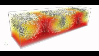 3D RayleighBenard convection [upl. by Ruthie]