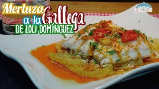 Merluza a La Gallega ¡Riquísima y muy fácil  Recetas paso a paso Loli Domínguez  Semana Santa [upl. by Demott176]