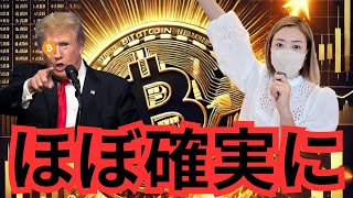 ビットコイン最高値更新！バブルきたー！トランプ氏ほぼ当選確実 [upl. by Clive125]