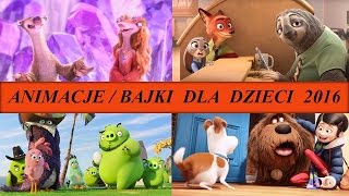 Najlepsze animacjebajki dla dzieci 2016 [upl. by Myrtie5]