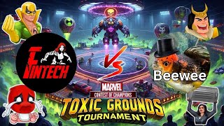 Fintech vs MaxHavelaar Beewee  Tournament Of Toxicity Semi Finals  MCOC [upl. by Su]