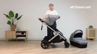 Steelcraft Strider Signature How To Stroller Functionality [upl. by Shulamith]