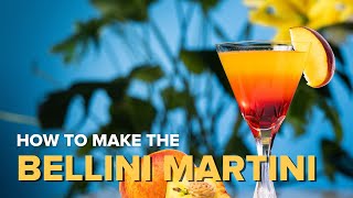 Bellini Martini Cocktail Recipe [upl. by Aicen]