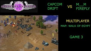 Mental Omega CAPCOM drift vs MM firefly 2v2  Game 3 [upl. by Cuttler]