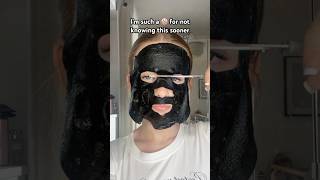 face mask hack for my fellow pea heads skincarehack honeyroseloves [upl. by Meriel]