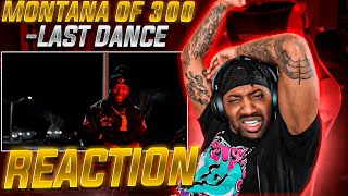 THE REAL RAP GOD  Montana Of 300  Last Dance REACTION [upl. by Haakon478]