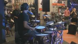 Tony Royster Jr Drummer for Jay Z Drum Solo On The Roland TD30KV [upl. by Laon954]