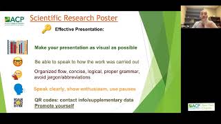 How to Prepare GREAT Abstract and Poster Presentations  NYACP 5422 [upl. by Neetsuj]