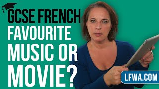 GCSE French Speaking What kind of music or movie do you prefer [upl. by Janeta]