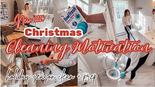 🎄2024 ULTIMATE CLEAN WITH ME  CLEANING MOTIVATION FOR THE HOLIDAYS [upl. by Idnarb603]