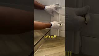 How to install molding on uneven floors [upl. by Mortimer]