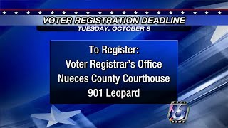 Last day to register to vote for midterm elections [upl. by Yecal]