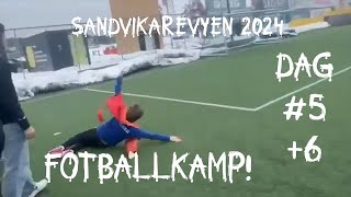 VLOGG  Sandvikarevyen 2024  Dag 56  Fotball fest og blodig hevn [upl. by Herr]