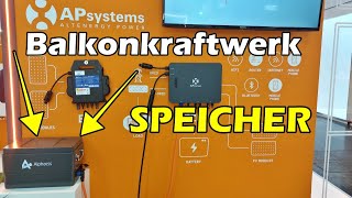 AP Systems EZHI Speicher für Balkonkraftwerk mir billigen Batterien von Drittanbietern [upl. by Serrell883]