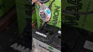 Amaron battery OEM Battery charge and battery Fail One sell damage shorts [upl. by Pare]