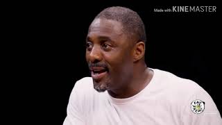 Idris Elba goes insane Hot Ones [upl. by Netnert807]