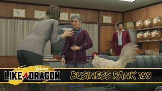 Yakuza Like a Dragon  Business Management Rank 100 [upl. by Mclaurin138]