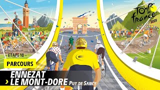 Ride 3D  Etape 10  TDF2025 [upl. by Idarb]