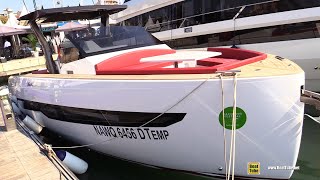 2022 Fiart 35 Seawalker Motor Boat  Walkaround Tour  2021 Cannes Yachting Festival [upl. by Ratcliffe647]