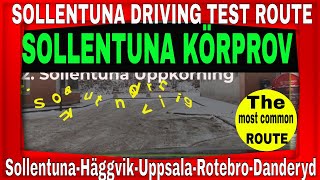 SOLLENTUNA KÖRPROV  Sollentuna uppkörning  Sollentuna driving  uppkörning sollentuna rotebro [upl. by Callan635]