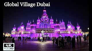 Global Village Dubai Best Attractions 4K Dubai UAE 🇦🇪 [upl. by Pengelly]