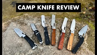 7 Camp knife review  easy best hiking camping backpacking recipes [upl. by Guinevere]