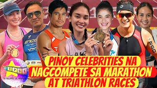 Pinoy Celebrities na Nagcompete sa Marathon at Triathlon Races [upl. by Hatfield]