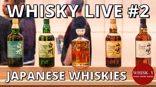 Whiskey Wanders International Paris Whiskey Live Pt2 Japanese Whisky Booths Suntory Nikka Ichiro [upl. by Alleinad]