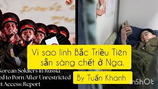 Vì sao lính Bắc Triều Tiên sẵn sàng chết ở Nga Tuấn Khanh [upl. by Dnomasor125]