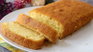 Perfect pound cake  Pound cake recipe  Butter cake [upl. by Holms676]