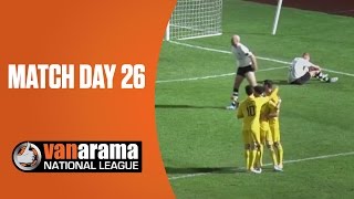 National League Highlights Match Day 26  BT Sport [upl. by Sihunn]