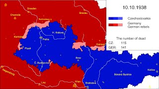 Sudeten German Uprising 1938 Every Day [upl. by Audra358]