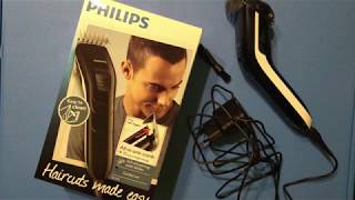 Unboxing maszynki do włosów PHILIPS QC511515 [upl. by Margareta]