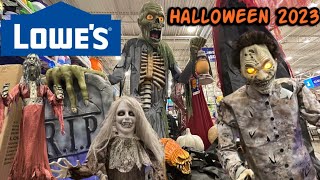 Lowes NEW Halloween 2023 Decorations Full Store Walkthrough [upl. by Hael]