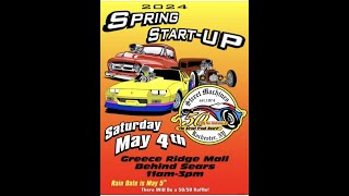 Spring StartUp  Street Machines  Greece Mall  5424 [upl. by Ytnom325]