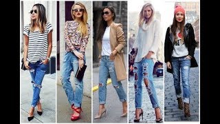 Fashionable jeans for women outfits [upl. by Gamal48]