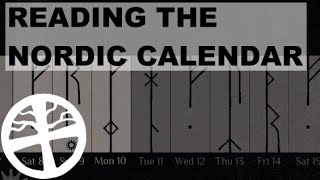 Reading Nordic Calendar Symbols [upl. by Adnopoz]