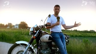 Test Romet Classic 400 Motocykl z lat 50  Jednośladpl [upl. by Yelekalb]