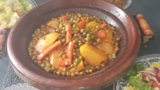 Tajine ba la7m wa khodra😋😋☺☺ [upl. by Onafets]