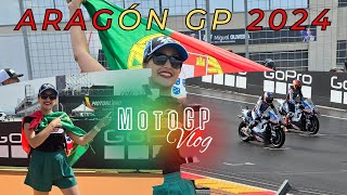 MotoGP Motorland Aragón 2024  Aragon GP  Volta ao mundo em Circuitos  Johanna Carvalho Vlog [upl. by Yeliac813]