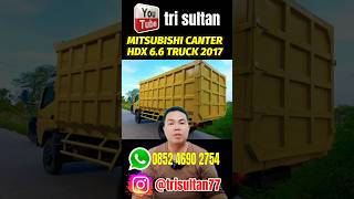 DIJUAL MOBIL DUMP TRUK MITSUBISHI CANTER 2017 HDX 66 SAMARINDA KALIMANTAN TIMUR trisultan77 [upl. by Eanat]