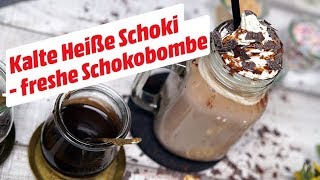 Heißkalte Trinkschokolade  erfrischende Schokobombe zum Trinken • KochMit [upl. by See171]