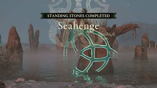 Seahenge Standing Stones Walkthrough in East Anglia for Assassins Creed Valhalla [upl. by Trojan]