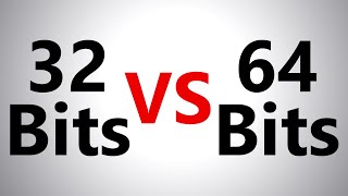 32 BITS VS 64 BITS [upl. by Aikram]