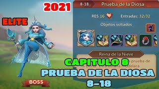 PRUEBA DE LA DIOSA 818 ELITE CAPITULO 8 PRUEBA DIVINA SUELO SAGRADO ELITE LORDS MOBILE GAMEPLAY F2P [upl. by Berstine300]