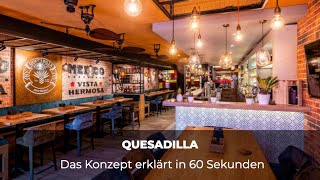 Mexikanisches Restaurant eröffnen QUESADILLA Franchise in 60 Sekunden erklärt [upl. by Aehtorod]