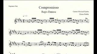 Partitura COMPROMISSO  Regis Danese  Sax Soprano [upl. by Rita]