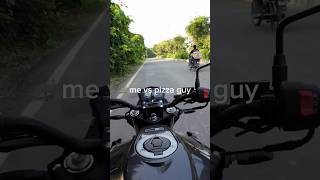 Hero Xtreme 125R vs pizza guy 🍕 [upl. by Tammie]