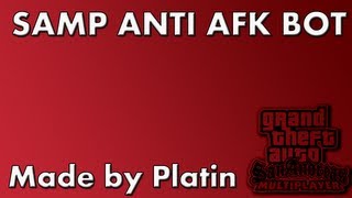 GTA SAMP Anti AFK Bot V 22  Download [upl. by Acinoed504]