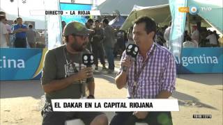 Rally Dakar 2016  Etapa 10  Entrevista a Alejandro Lastra [upl. by Akcirahs]